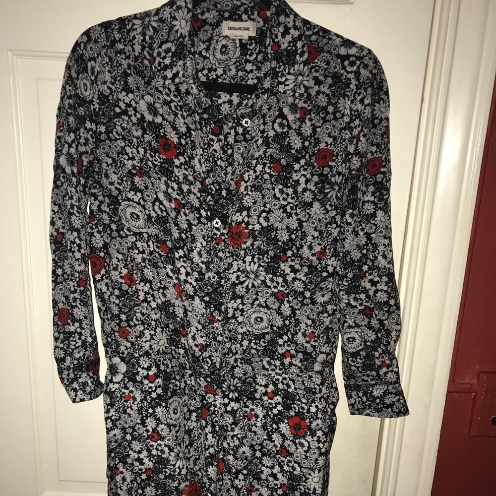 Zadig and Voltaire floral dress